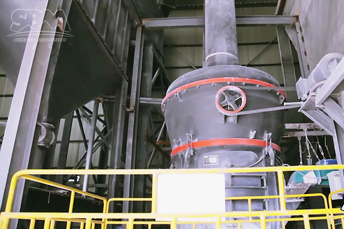 山東時產13-16噸石灰石破碎制粉生產線